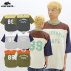 クリフメイヤー KRIFF MAYER フットボールT 7分袖Tシャツ カットソー トップス