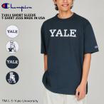 チャンピオン Champion T1011 半袖Tシャツ メンズ ティーテンイレブン カレッジ プリント YALE イェール大学 MADE IN USA トップス Tシャツ