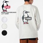 チャムスロゴブラッシュド ロングスリーブTシャツ（yahoo）