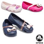 クロックス CROCS クロックス リナ チャーム フラット キッズ crocs lina charm flat kids シューズ