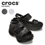 クロックス CROCS サンダル シューズ レディース ベイ サンダル 女性 ウィメンズ シューズ スライドサンダル 耐水 アウトドア 厚底 ボリュームソール 206749