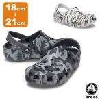 ショッピングクロックス キッズ クロックス CROCS クラシック カモ クロッグ キッズ classic camo clog k キッズ サンダル シューズ 子供用 [AA]