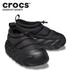 ショッピングクロックス クロックス メンズ レディース スリッポン CROCS オーバーパフ ショーティー シューズ サボ 暖かい 防寒 秋冬 フリース 210668