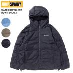グリップスワニー メンズ ダウンジャケット GRIP SWANY 撥水 ジャケット WATER REPELLENT DOWN JACKET アウトドア 冬アウター  GSMJ-056