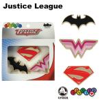 Yahoo! Yahoo!ショッピング(ヤフー ショッピング)クロックス CROCS ジビッツ jibbitz ジャスティスリーグ 3個パック DCロゴ クロックス シューズアクセサリー キャラクター [小物]