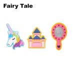 クロックス CROCS ジビッツ jibbitz フェアリーテイル Fairy Tale  シューズアクセサリー ユニコーン 城 ハンドミラー ゆうパケット可 [GRN] [小物] [AA-2]