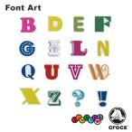 ショッピングジビッツ クロックス CROCS ジビッツ jibbitz フォントアート Font Art クロックス シューズアクセサリー [BLU] [小物]