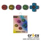 クロックス CROCS ジビッツ jibbitz シューズアクセサリー ゲーム コントローラー 5個パック Game Controller 5 Pack 小物 サンダル シューズ チャーム デコ
