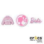 ショッピングジビッツ クロックス CROCS ジビッツ jibbitz マテル mattel シューズアクセサリー バービー小物[YEL]