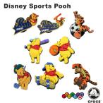 クロックス CROCS ジビッツ jibbitz ディズニー スポーツ クマのプーさん Winnie The Pooh クロックス シューズアクセサリー キャラクター [RED] [小物] [AA-2]