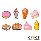 ショッピングジビッツ クロックス CROCS ジビッツ jibbitz スイーツ sweet シューズアクセサリー お菓子 ドーナツ アイス ケーキ ゆうパケット可 [PNK] [小物] [AA-2]