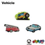 Yahoo! Yahoo!ショッピング(ヤフー ショッピング)クロックス CROCS ジビッツ jibbitz 乗り物 クロックス シューズアクセサリー 消防車 パトカー トラック ネコポス可 [BLK] [小物]