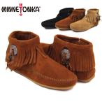 ショッピングミネトンカ ミネトンカ MINNETONKA  コンチョ フェザー サイドジップブーツ Concho Feather SideZip [BB]