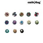 ショッピングジビッツ エンボバッグ embobag フラワー チャーム flower charm クロックス ジビッツ シューズアクセサリー ゆうパケット可 小物 [AA-2]