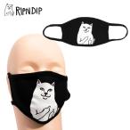 リップンディップ RIPNDIP Lord Nermal Face Mask Black フェイスマスク 飛沫対策 布マスク 洗えるマスク [小物] [AA-2]