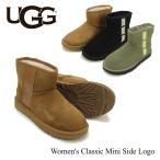 ショッピングアグ アグ  UGG  ウィメンズ クラシック ミニ サイド ロゴ Women's Classic Mini Side Logo  ムートンブーツ ショート  [CC]