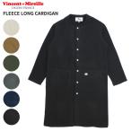 ヴァンソン エ ミレイユ レディース カーディガン Vincent et Mireille フリースロングカーディガン FLEECE LONG CARDIGAN アウター VM252FL00240