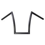 ショッピングハーレー ヘコミ有り　１２ｉｎ　ゴーストエイプバーハンドル　ブラック