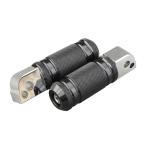  aluminium 4 ребра foot колок Short маленький черный M8 задний 