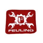 Feuling patch RED WRENCH CROSS