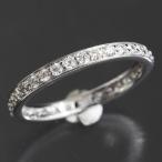 GSTVji- Estee bi полный Eternity diamond 0.55ct кольцо 12 номер PT950 платина E1866