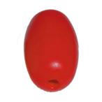  пластик float красный 76φ,127mm, дыра диаметр 12mm