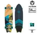  Surf скейтборд 34"(86.4cm) / FOREST forest 34 AZTRON( Astro n) ABEC9 подшипник скейтборд Surfskate серфинг 
