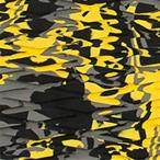 HYDRO-TURF(ハイドロターフ) トラクションマット（テープ付き） カットダイヤモンド YELLOW CAMO 101×157cm