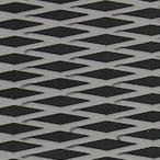 HYDRO-TURF(ハイドロターフ) ツートン汎用トラクションマット（テープ付き） カットダイヤ BLACK/GRAY