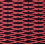 HYDRO-TURF(ハイドロターフ) ツートン汎用トラクションマット（テープ付き） カットダイヤ BLACK/RED