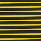 HYDRO-TURF(ハイドロターフ) ツートン汎用トラクションマット（テープ付き） カットグルーヴ BLACK/YELLOW