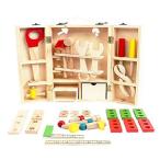 HostarR 子どもに人気な大工さんセット 木のおもちゃ 幼児 キッズ 組み立て 知育 おもちゃ 3歳から 知育玩具