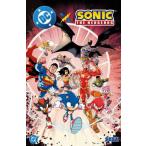 [ бесплатная доставка ][книга@/ журнал ]/DC× Sonic * The * Hedgehog /. название :DC×SONIC THE HEDGEHOG.#1-#5/ Ian *f Lynn / ножек книга@a dam * Blythe * Thomas /