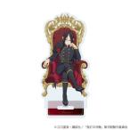 ショッピングイラスト 2026/02発売 [グッズ]/アクリルスタンド 「TVアニメ 『鬼灯の冷徹』」 13 / 鬼灯 玉座 & スーツ Ver. (描き下ろし イラスト)【A3】