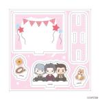 2026/02発売 [グッズ]/アクリルスタンドプレート 「逆転裁判」 シリーズ 06 / 御剣怜侍 & 糸鋸圭介 & 狩魔冥 (ぽてぬいアート)【A3】