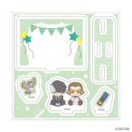 2026/02発売 [グッズ]/アクリルスタンドプレート 「逆転裁判」 シリーズ 08 / 夕神迅 & 番轟三 (ぽてぬいアート)【A3】