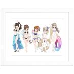 ショッピングリゾート 【送料無料】2026/04発売 [グッズ]/ガールズ&パンツァー 最終章 描き下ろし キャラファイングラフ (リゾート水着) A4【カーテン魂】