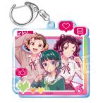 2026/04 продажа [ товары ]/ лекарство магазин. ..... vivid линия Aurora акрил брелок для ключа кошка кошка &amp; маленький орхидея &amp;..[tsu чернила ru]