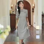  платье в китайском стиле коричневый ina одежда One-piece *chai. отметка максимальный 3 раз *n тянуть полоса обычно надеты коричневый ina современный chi- Pao флаг . обычно надеты раса China способ zs229