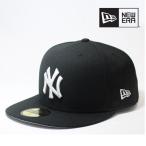 ニューエラ 帽子 キャップ NEWERA BLACK AND WHITE BASIC 59FIFTYFITTED New York Yankees ニューヨーク ヤンキース MLB メジャーリーグ ベースボール