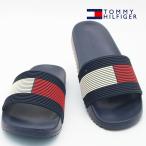 トミーヒルフィガー サンダル Tommy hilfiger ROLLER SANDAL Navy スリッパ ビーチサンダル シャワーサンダル スリッパ メンズ 男性