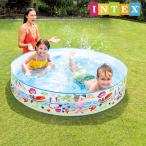 インテックス ビニールプール INTEX ファンアットザビーチスナッププール U-56451 小型プール 152×25cm