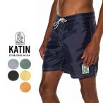 ケイティン 海パン サーフパンツ KATIN HERITAGE WATERMAN TRUNK TRWAT08 Black Grey Red Navy Green Yellow ボードショーツ サーフ サーフィン