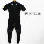 マテュース ウェットスーツ MATUSE DANTE HYDRASILK 2 mm SS FULL WETSUITS Black ダンテ ハイドラシルク フルスーツ 半袖 無地 ロゴ スーツ サーフ