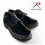 ロスコ 革靴 ハイグロスオックスフォードシューズ ROTHCO HI GLOSS UNIFORM OXFORD SHOES W/WORKSOLE 5250 エナメル 光沢 プレーントゥ