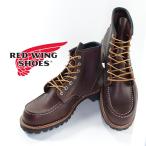 レッドウイング ブーツ ワークブーツ RED WING ROUGHNECK 8146 Briar Oil Slick【Width_D】ラフネック ハンティングブーツ モックトゥ ビブラムソール 23番 男性