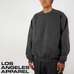 ロサンゼルス アパレル スウェット LOS ANGELES APPAREL 14OZ.HEAVY FLEECE PULLOVER CREW HF07GD ロスアパ 肉厚スウェット トレーナー エルエーアパレル