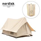 ノルディスク 2人用テント NORDISK YDUN TECH MINI TENT 148051 SAND ユドゥン ミニ テント テクニカルコットン サンド 簡単設営 防風 防水 アウトドア レジャー