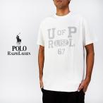ポロ ラルフローレン Tシャツ POLO RALPH LAUREN 20S UNEVEN JERSEY T-SHIRT 710926995001 半袖 カットソー クルーネック インナー カレッジロゴ 古着風 メンズ