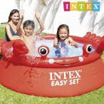 インテックス ビニールプール INTEX ハッピーグラブイージーセットプール 183 U-26100 大型プール 183×51cm 家庭用プール キッズ 子供 男の子 女の子 3歳〜